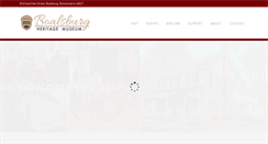 Desktop Screenshot of boalsburgheritagemuseum.org